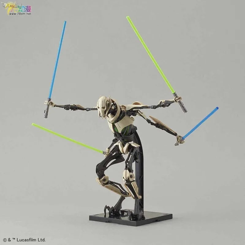 BANDAI Genuine STAR WARS Series Character Series 1/12 General Griffiths Plastic Assembled Model Collectibles Boy's Gift