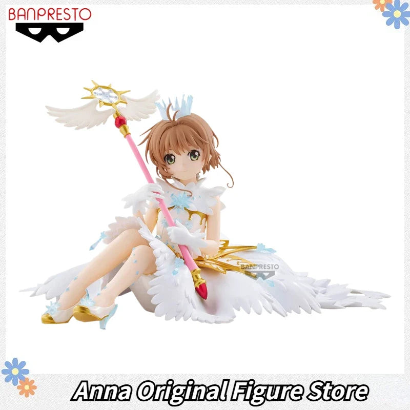 【Vorverkauf】Original BANDAI BANPRESTO Cardcaptor Sakura Clear Card Kinomoto Sakura Anime-Figur Modell-Sammlung