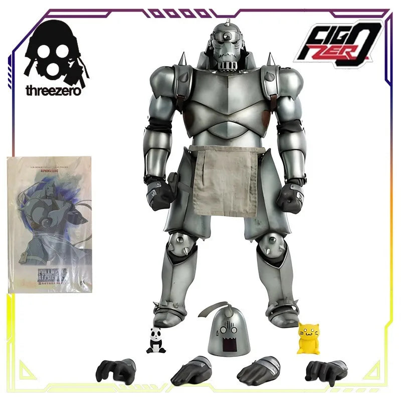 Threezero Original FigZero Series FULLMETAL ALCHEMIST Anime Action Figure Collectible Model Toys Ornaments Gifts for Boys
