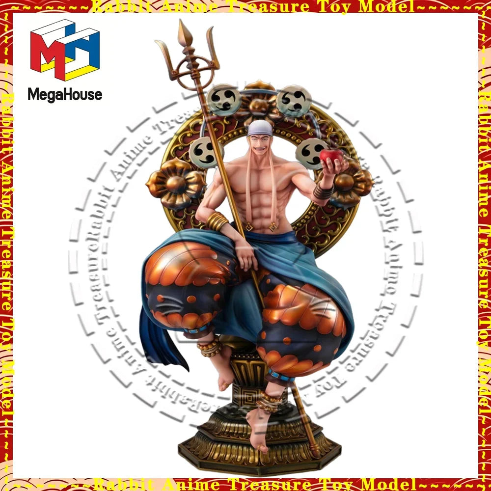 In Stock Original Genuine MegaHouse P.O.P “NEO-MAXIMUM” One Piece God Eneru Sky Island’s Only God PVC Statue Figure Display