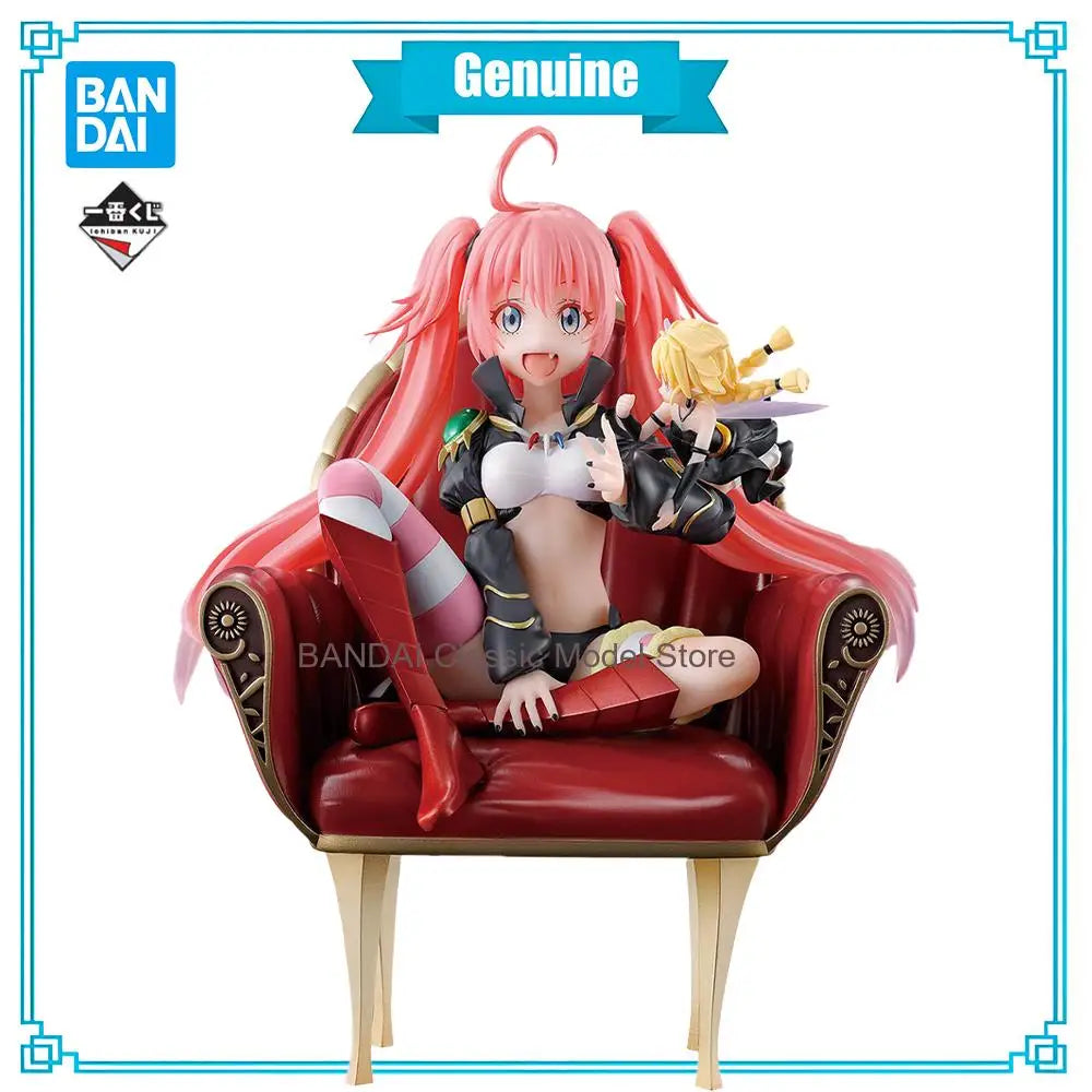 100% in Stock Original Bandai Spirits Ichiban Kuji Tensei Shitara Slime Datta Ken Milim Nava Ramiris  Model Decoration