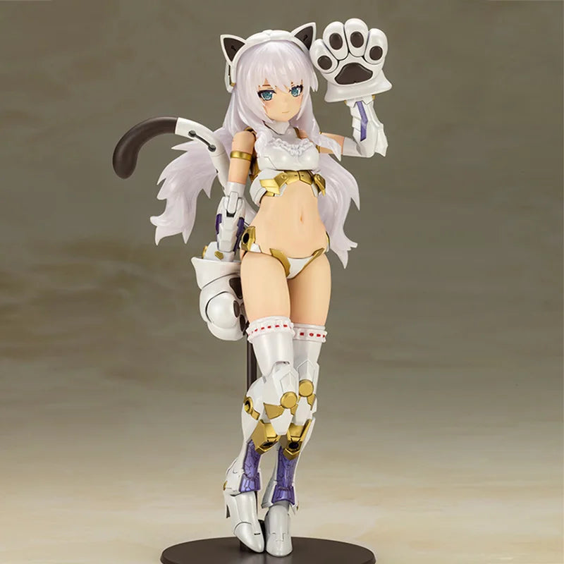 Kotobukiya original FRAME ARMS GIRL DURGA I CAT ARMOR Ver. Anime action figure assembly model ornaments collection toy gifts