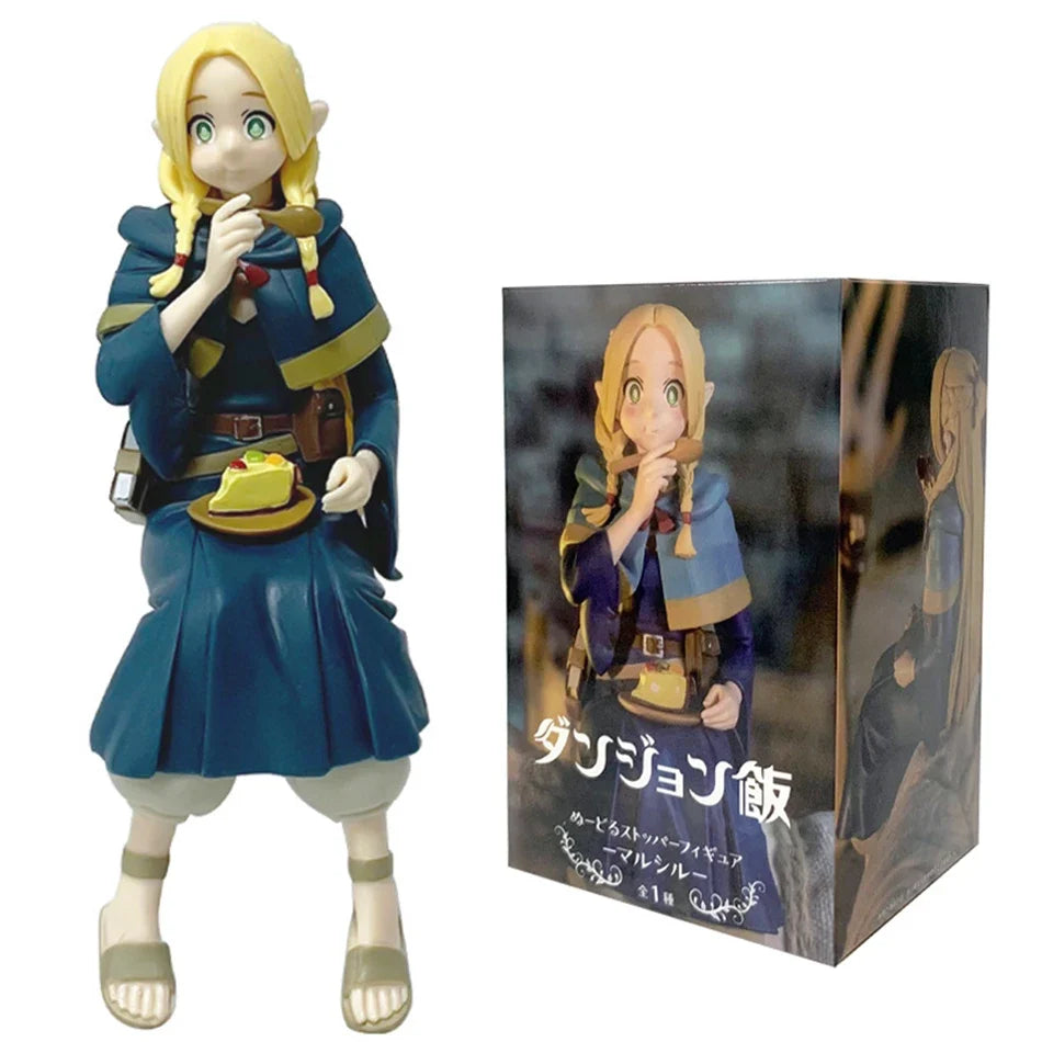 13-15cm Delicious in Dungeon Marcille Figure Donato Anime Dungeon Meshi Laios Touden Action Model Noodle Stopper Figurine Toys