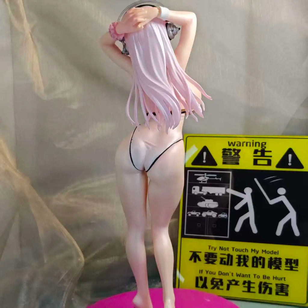 Sonizi Animation Hand-Made Swimsuit Beauty Girl Action Figure Collectible Model Ornament Chassis Accessories for Secondary Fans
