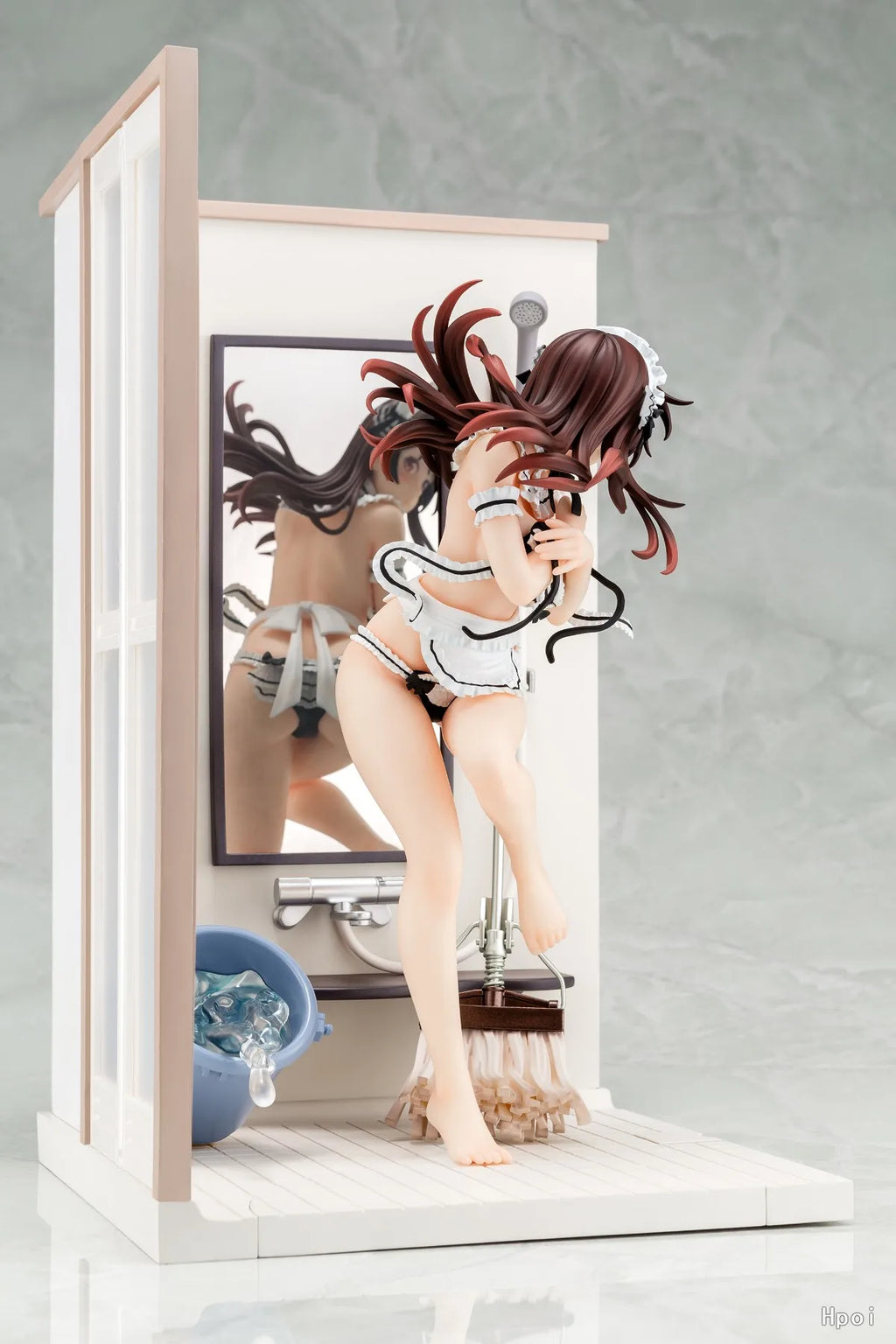 '+In Stock Original HAKOIRI MUSUME Inc Rent-a-Girlfriend Mizuhara Chizuru Maid Bikini Cleaning 30CM Animation Figures Ornaments