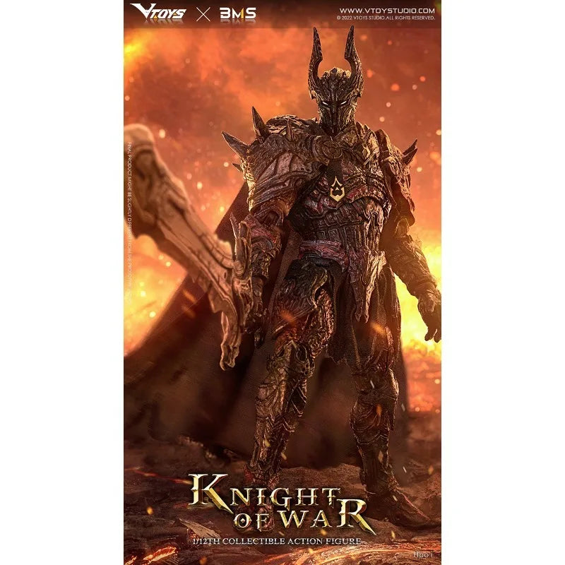 VTOYS Genuine War Knight, Ruthless Movable Finished Product Model Collectibles 1/12 Boy's Gift