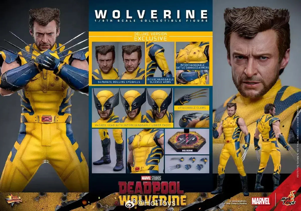 【In Stock】 HT 1/6 MMS754/753 Deadpool and Wolverine Wolverine Hugh Jackman Mobile Soldier Set Doll Stuff