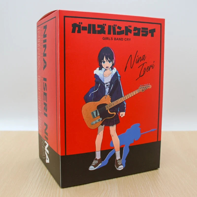 Girls Band Cry Nina Iseri Anime Girl Figure Ebizuka Tomo/Awa Subaru Action Figure Rupa/Kawaragi Momoka Figurine Model Doll Toys