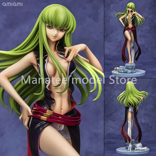 MegaHouse Original G.E.M. Series - Code Geass: Lelouch of the Rebellion R2: C.C PVC Action Figure Anime Model Toys Doll Gift