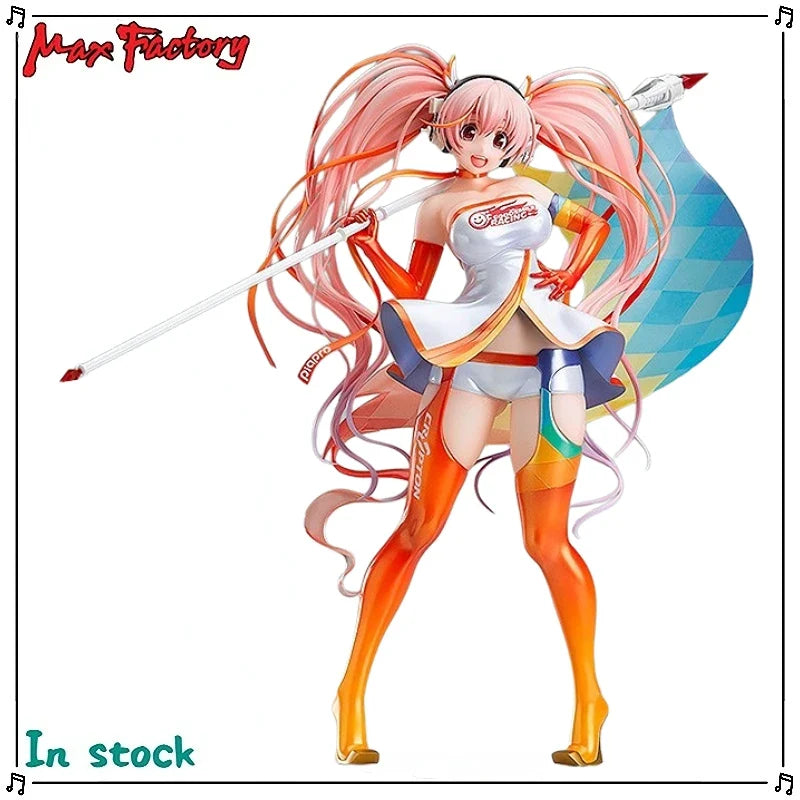 Original Max Factory Super Sonic SUPER SONICO Anime Figure Model Toy Gift Collection