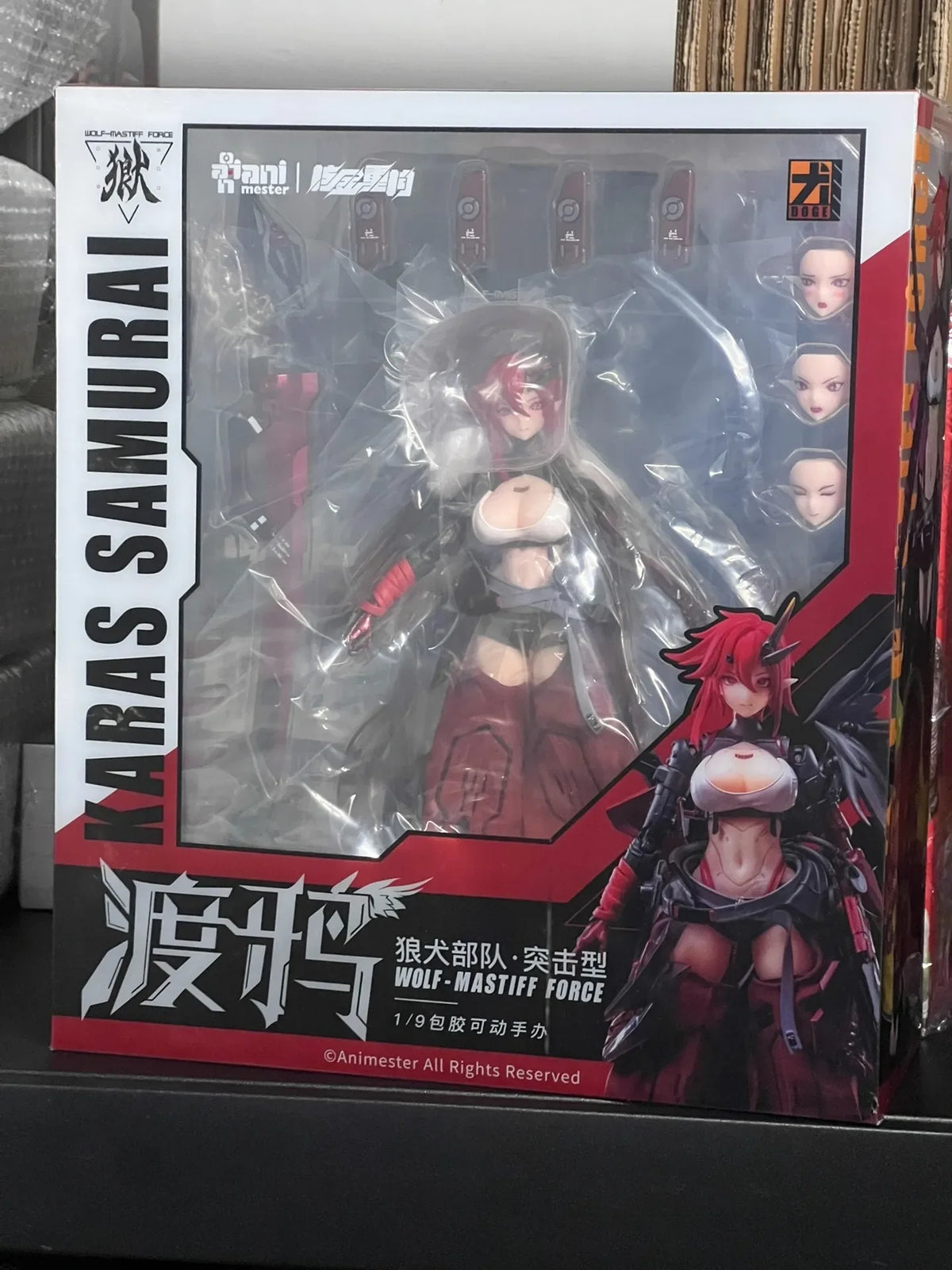 In Stock Animester Dma Core Metal Rebuild Wolfhound Unit Assault Type Raven Collectible Articulated Mecha Figure Model Toy Gift