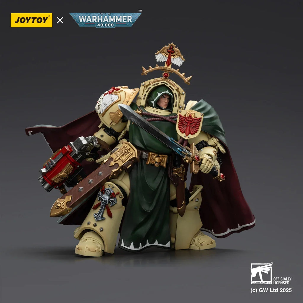 JOYTOY Warhammer 40K Action Figure 1/18 Dark Angels Belial Grand Master of The Deathwing Anime Figurine Collection Model Toys