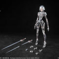 New Guke 1/12 Scale Women Soldier Robot Agent C1 Action Figure Model Transparent Skeleton Full Set 6-Inches Collection Toys Gift