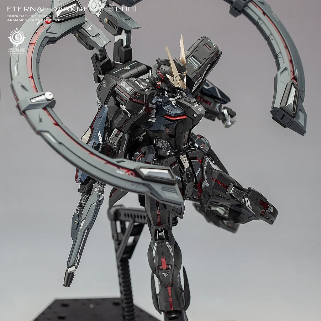 In Stock Mg 1/100 Eternal Darkness Assembly Model Kit St-00 Collection Armamenttactital Series Action Robot Figures Plastic Toy