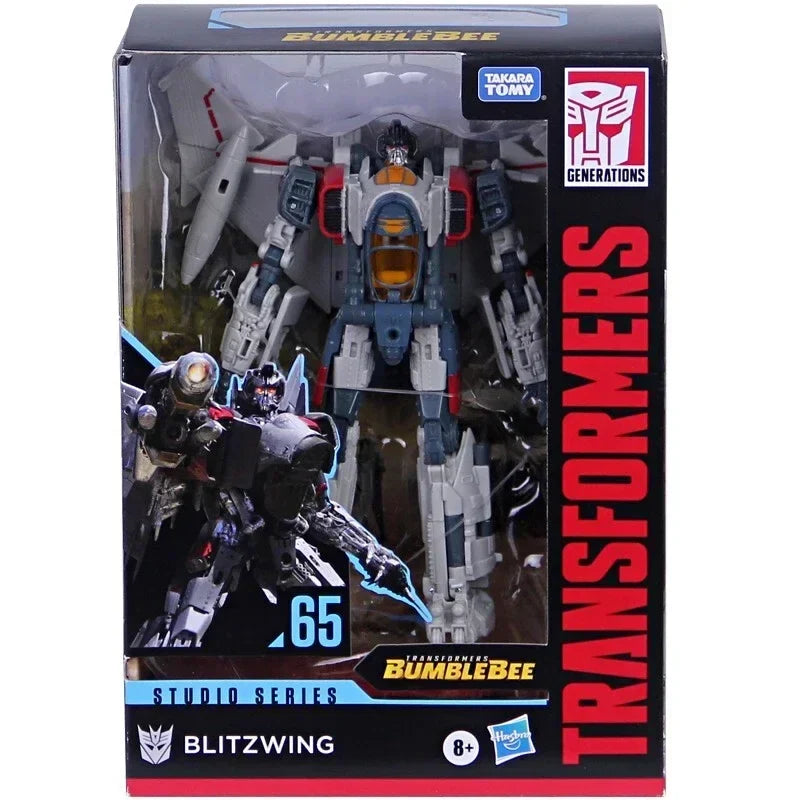 Transformed Toys Studio Series 65 Voyager Class :Little Bee Movie Blitzwing Action Figure Model Collectible Toy Gift