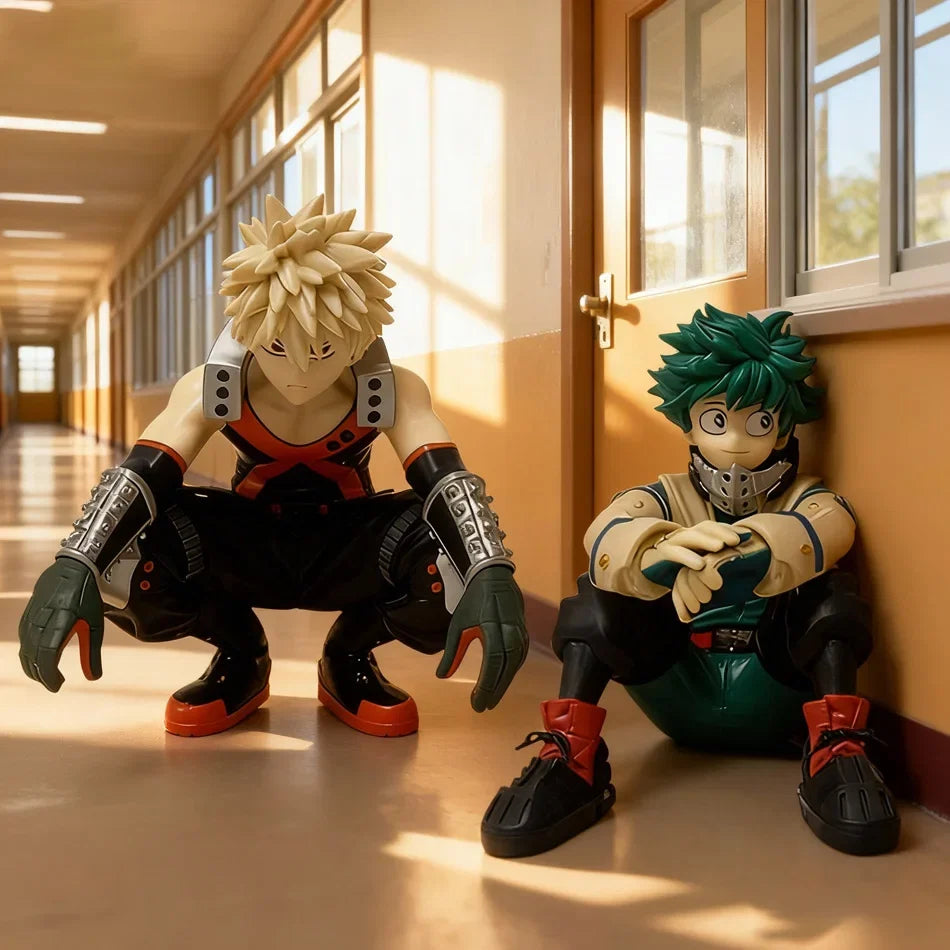 Fan Collectible My Hero Academia Anime Character Figures (Izuku Midoriya / Katsuki Bakugou / Tsuyu Asui / Shoto Todoroki & More