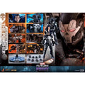 Original Hot Toys VGM33D28 Marvel Future Fight The Punisher War Machine Armor Anime Figurensammlung Spielzeugmodelle