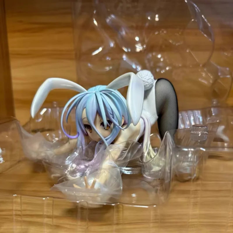 No Game No Life Shiro Bunny Girl 1/4 Scale Figure - White Dress Ver. Anime Collectible In Stock Jp Ver Action Figure Toy