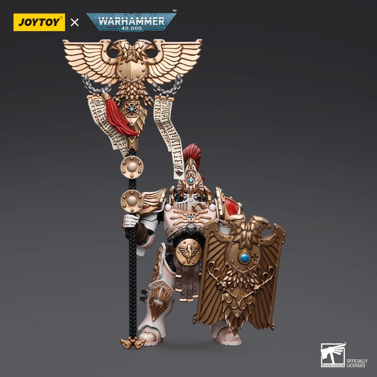 In Stock Joytoy 1/18 Warhammer 40k Action Figure Adeptus Custodes Solar Watch Vexilus Praetor Model Toy Gift Children'S Toy Gift