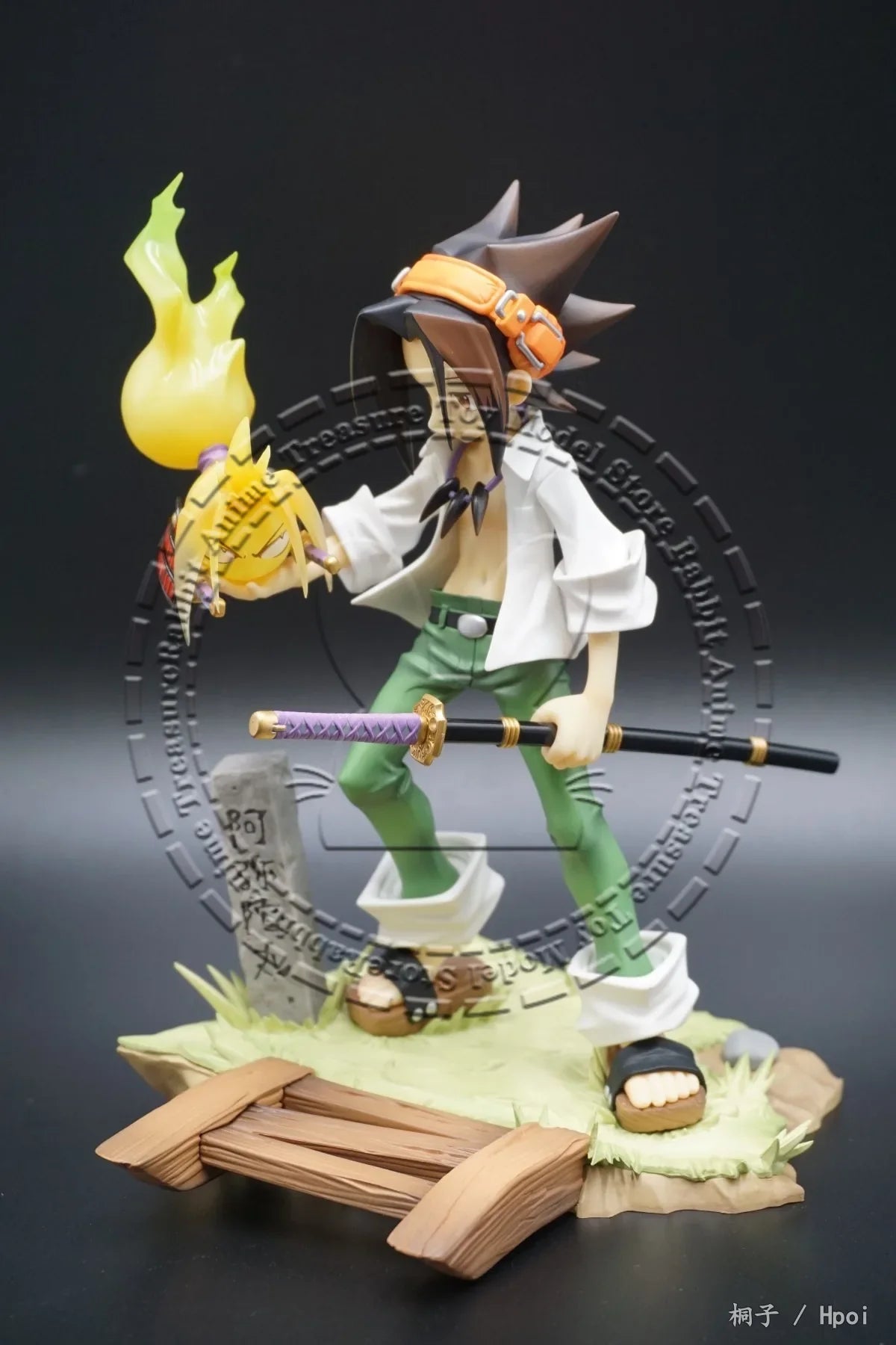 In Stock Original Genuine Kotobukiya ARTFX J Shaman King Asakura Yoh 1/8 Scale Statue PVC ABS Collector Gift Decoration