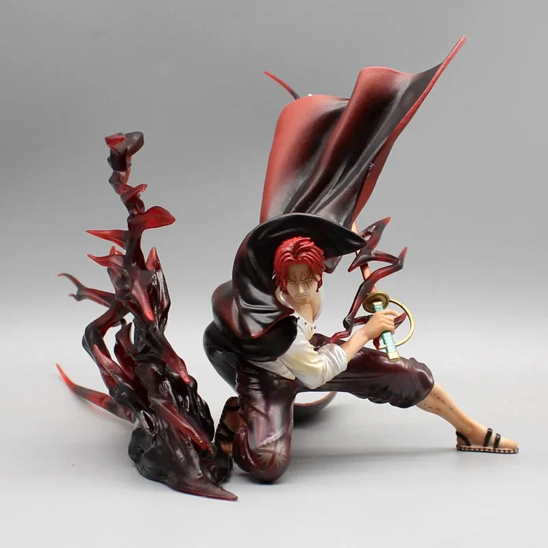 Anime Shanks One Piece Figures Chronicle Master Stars Plece Squatting The Shanks Action Figures PVC Model Collection Toys Gifts