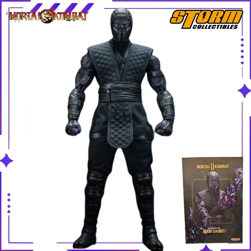 Authentic Storm Toys Original 1/6 Mortal Kombat Sub Zero Absolute Zero Ninja DCMK10 Game Mobile Doll Model Toy Gift Collection