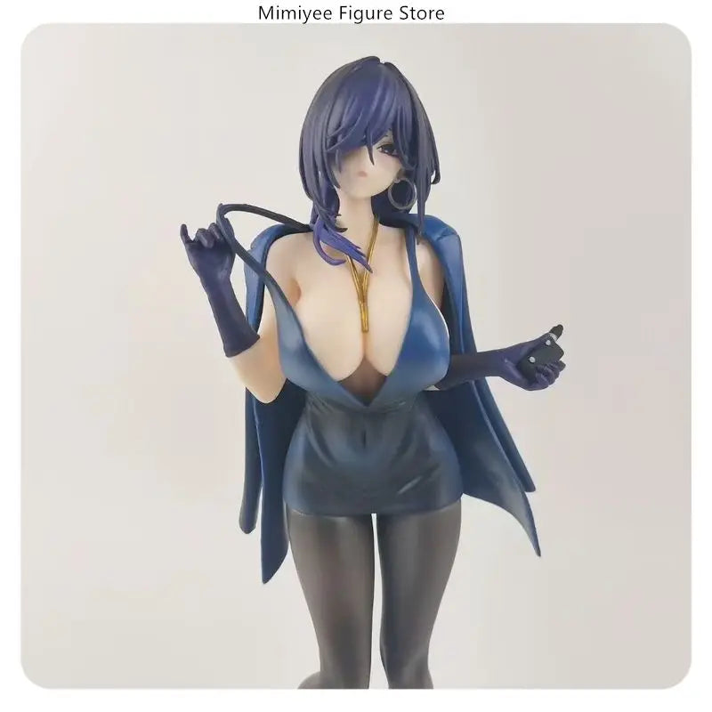 1/6 Black Dress Ishimi Yokoyama‌ Standing Anime Figure Model Statue Collection Desktop Decoration