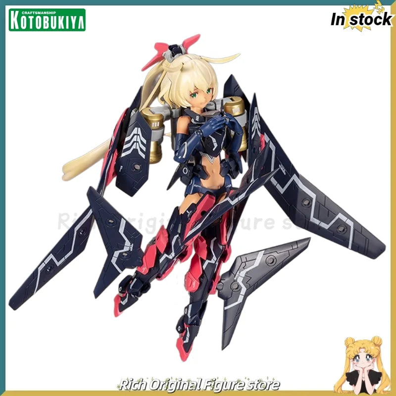 【In Stock】Original Kotobukiya Megami Device 9.1 SOL STRIKE RAPTOR Anime Assembly 1/1 Action Figure Model Toys