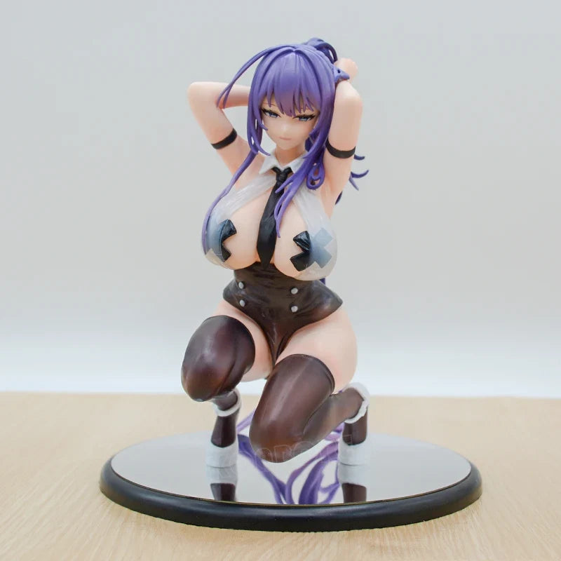 25cm BearPanda Yuna Bunny Girl illustration by Biya Anime Figure KonoSuba Darkness/Yuna-chan Action Figure Sexy Model Doll Toys