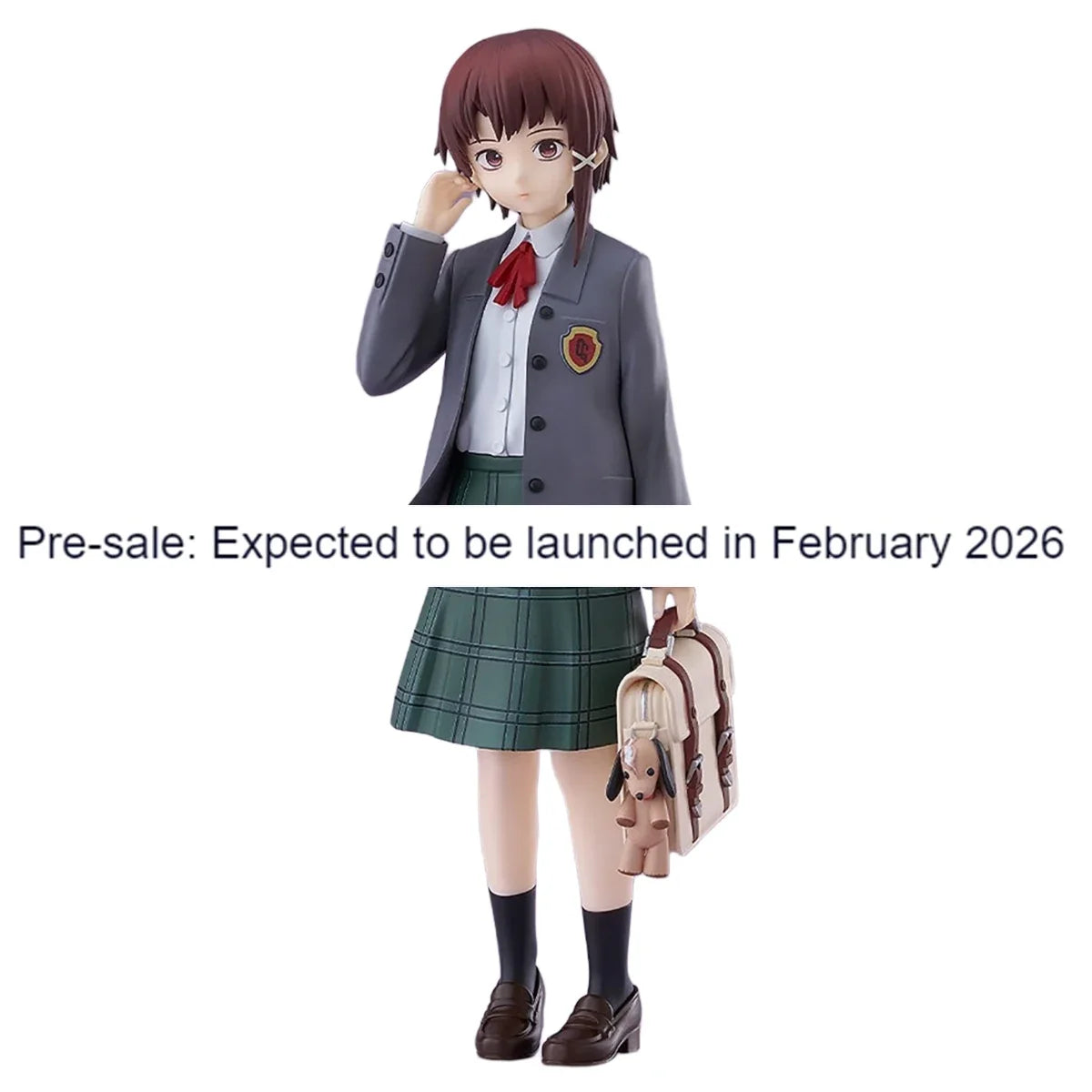 Original Genuine Good Smile Company Prepainted Pop Up Parade Serial Experiments Lain Iwakura Lain L H=230mm Figure Decoration