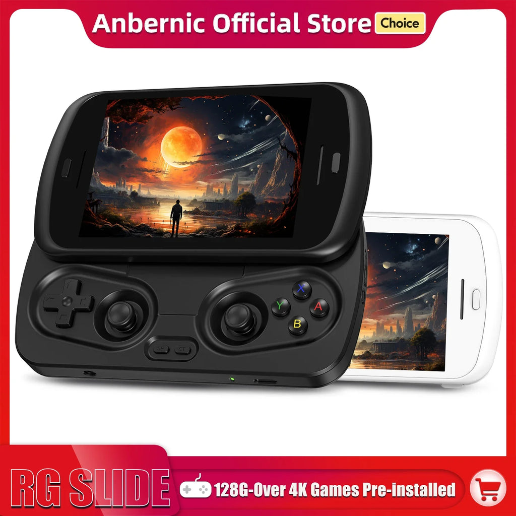 ANBERNIC RG Slide Handheld Game Console 4.7-inch LTPS In-Cell Display 1280*960 Screen Retro Video Game Player Android 13 5000mAh