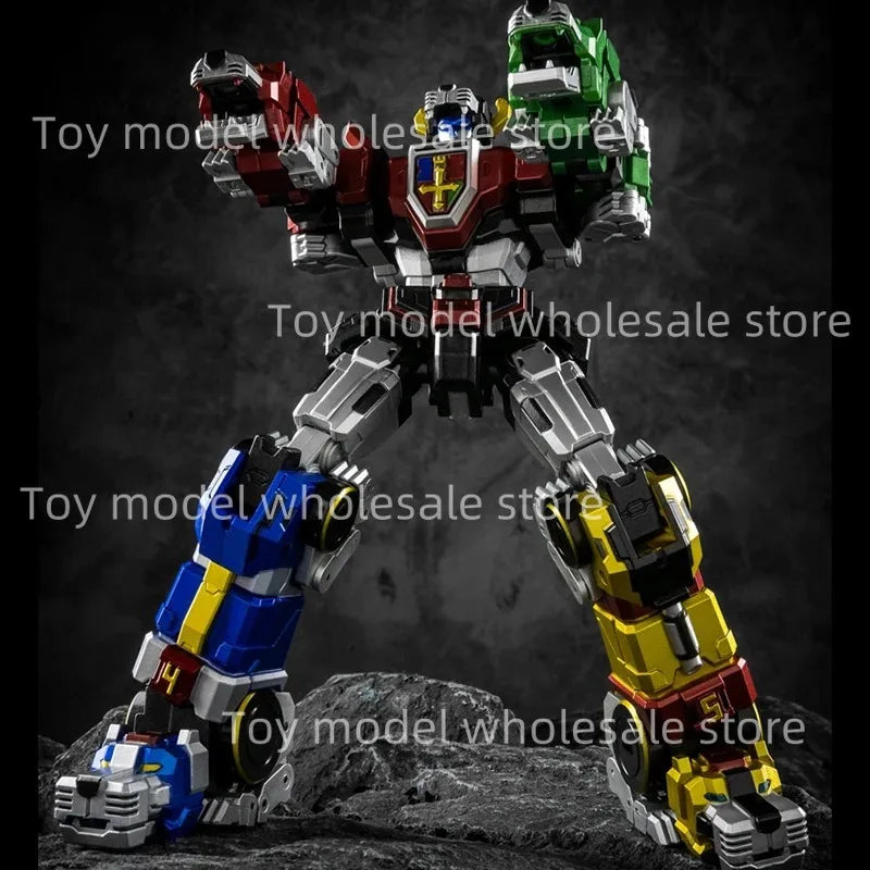 IN STOCK Lucky Cat Transformation MICRO COSMOS MC-01 MC-01S ELVIS God of War Combination Metal Beast Kings MC01S Action Figure