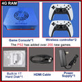 Retro I3-3110M Game Console GD10 Plug and Play Win11 1T HDD 70000+Games For Wii PS2 N64 PSP GameCube N64 Wireless handle