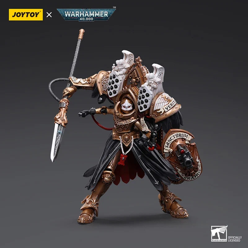 【Pre-Sell】 JOYTOY Dark Source Warhammer 40k Adepta Sororitas Abbess Sanctorum Morvenn Vahl 1:18 Movable Soldier Model