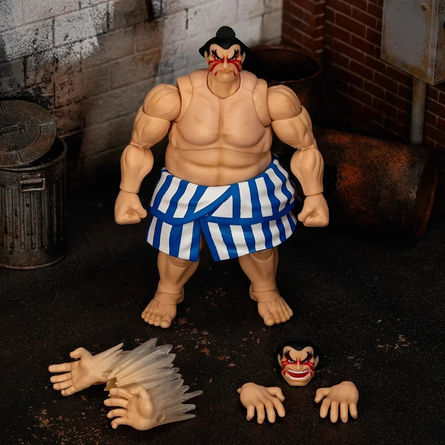 2026 New Jada Toys Street Fighter II 2 Edmond Honda Sumo Action Figures 6-Inch Posable Figure Collectible Toy Children Gift