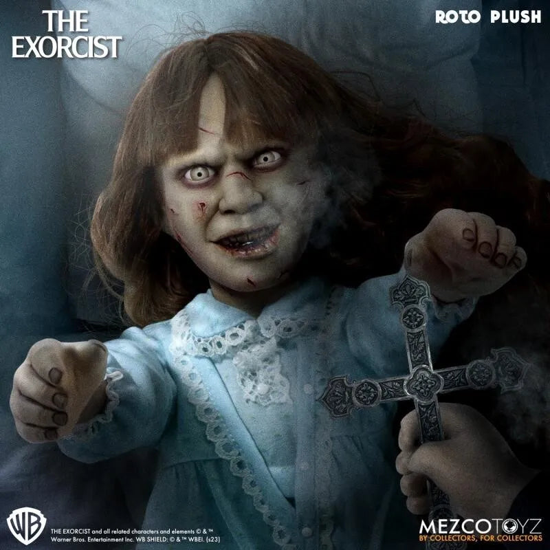 Mezco Toyz 18 Inch Roto Plush The Exorcist Regan Actionfigur Universe Horror Sammlerstück Erwachsene Sammler
