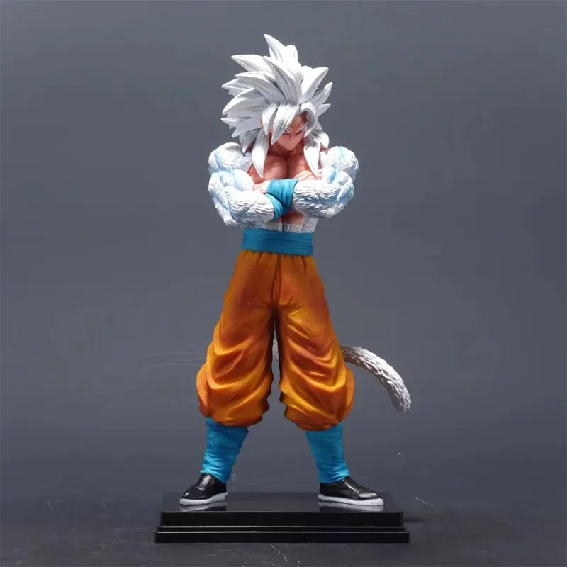 32cm Anime Figurine Dragon Ball Z Figure Super Saiyan 5 Son Goku Action Statue PVC Model Desktop Ornament Collection Toys Gifts