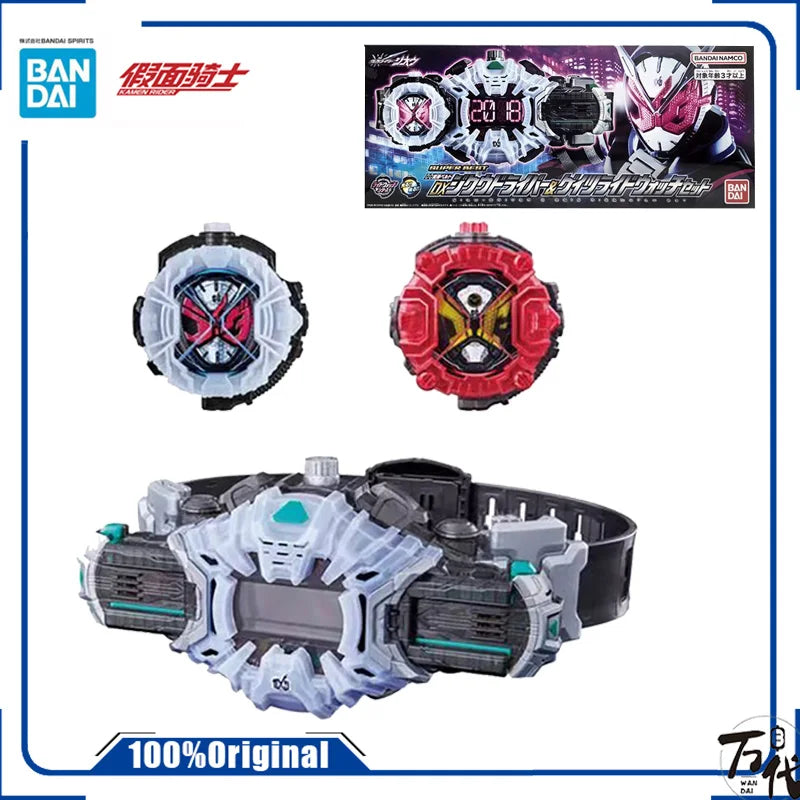 Bandai Original box Genuine Kamen Rider ZIO DX SUPER BEST GEIZ RIDEWATCH SETT Transformer Belt Anime Action Figures Toys