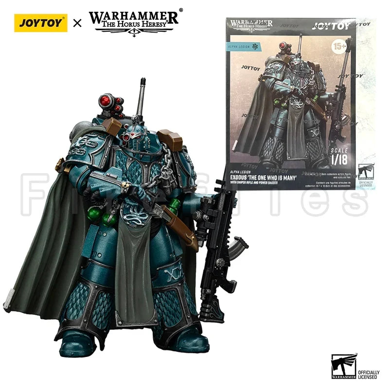 1/18 JOYTOY Action Figure The Horus Heresy Alpha Legion Exodus Headhunter Anime Toy