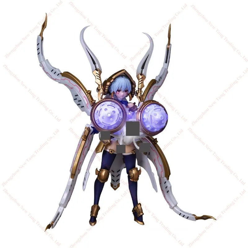 [NEW] Alphamax Dark Advent DX Ver1.2 Action Mobile Suit Girl Assembling Model Action Figures Toy