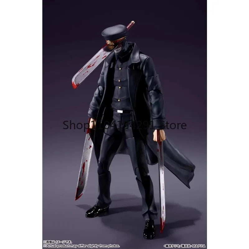 Bandai Original S.H.Figuarts Chainsaw Man Anime Figure Samurai Sword Action Figure Toys for Boys Girls Children Birthday Gifts