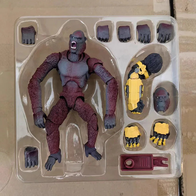 NEW！SHM 2024 Godzilla Vs. King Kong 2: Rise Of Empires Scar King PVC Action Figure Kids Adult New Year's Christmas Gifts 20cm