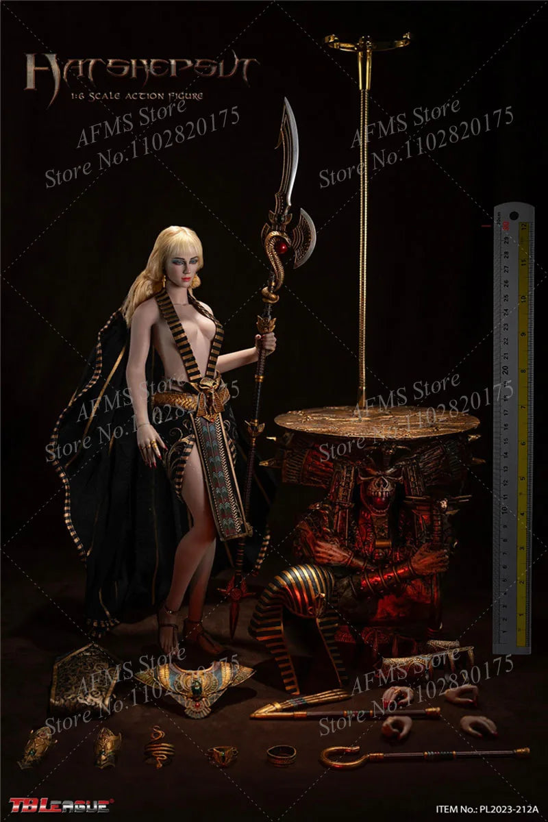 TBLeague PL2023-212 1/6 Scale Collectible Figure Hatshepsut Egyptian Queen Dolls 12Inch Female Soldier Action Figure Full Set