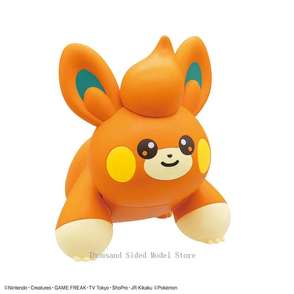 Original Bandai Pokemon Pawmi Assembly Model Collection Pamo Pocket Monsters Pokepla Quick!! 22 Q-Version Anime Figure Toys