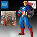 KAIYODO Original Amazing Yamaguchi Anime-Figur Captain America Actionfigur Spielzeug für Jungen Kinder Geschenk Sammlermodell Ornamente