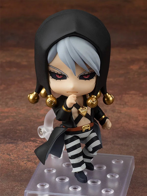 10cm JoJo's Bizarre Adventure JoJos Risotto Nero 1326# Anime Figurine Action Figure Toys Doll Collection Christmas Gift With Box