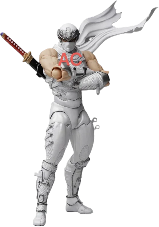 Hot Ryu Hayabusa Ac Factory Toys Action Figure Ninja Gaiden Kaiyodo Revoltech Yamaguchi Figurine Model Ko Statue Kids Gifts Toys