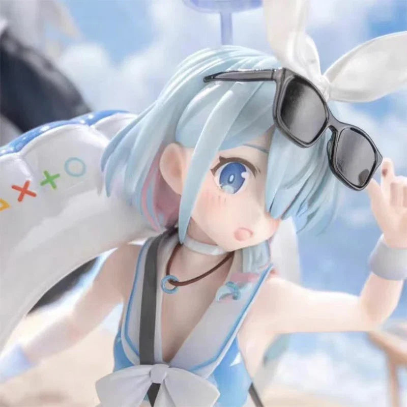 Blue Archive The Animation Arona Prana Figure Swimwear Arona Prana With Swim Ring Figurine Model Statue Doll Collection Toy Gift