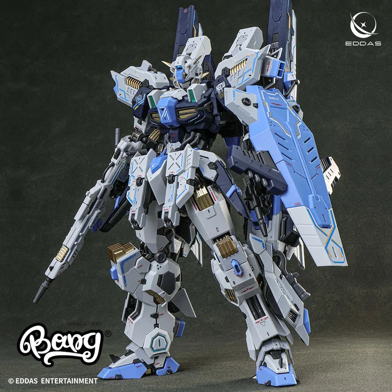 Eddas Technology 1/100 ASGARD Legierungsgelenk-Mecha-Bausatz Actionfiguren Schreibtisch-Dekoration Puppe Jungen-Puzzle-Spielzeug Geschenk