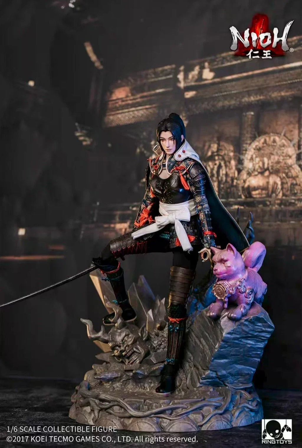 【Original】RingToys NIOH TACHIBANA GINCHIYO 1/6 Action Figure Model Toy